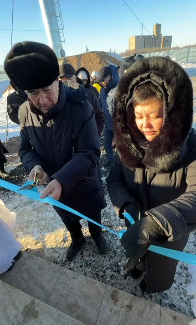 В СЕЛЕ АЛГАБАС ВВЕДЕН В ЭКСПЛУАТАЦИЮ НОВЫЙ ВОДОПРОВОД