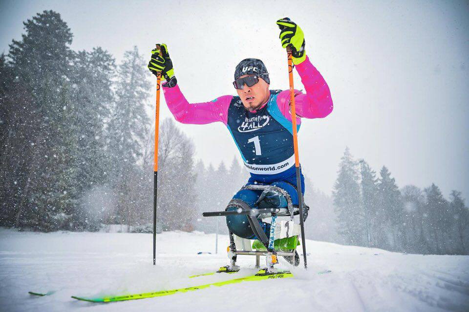 Аким области поздравил Ербола Хамитова с успешными выступлениями на этапах Кубка мира в Германии