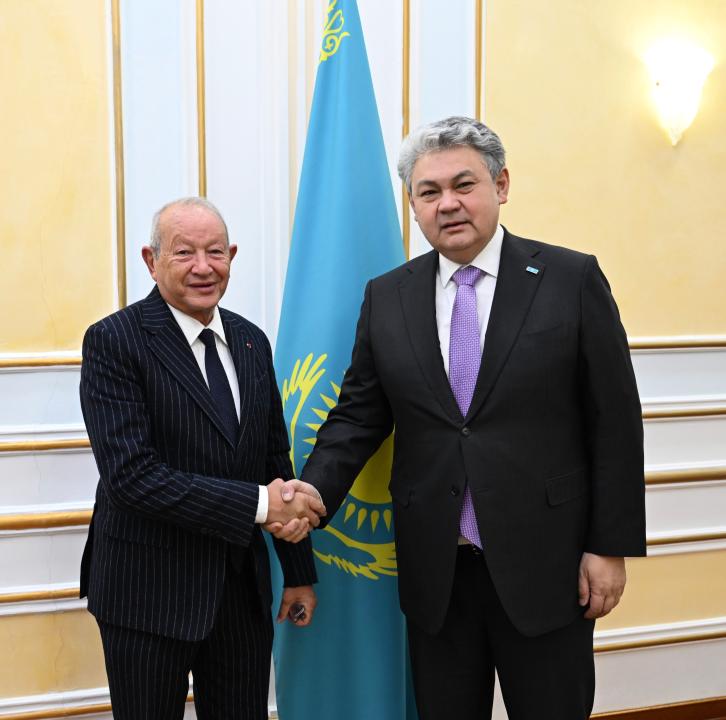 Казахстан и «Orascom Investment Holding» обсудили стратегическое инвестиционное сотрудничество