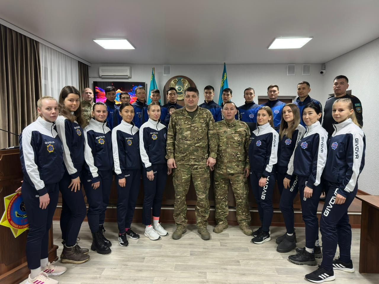 Спортсмены по пожарно-спасательному спорту ДЧС Костанайской области проводят подготовку в Астане