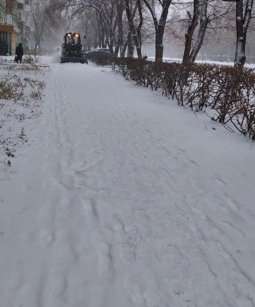 800 единиц техники против снега: как зимой очищают дороги ВКО