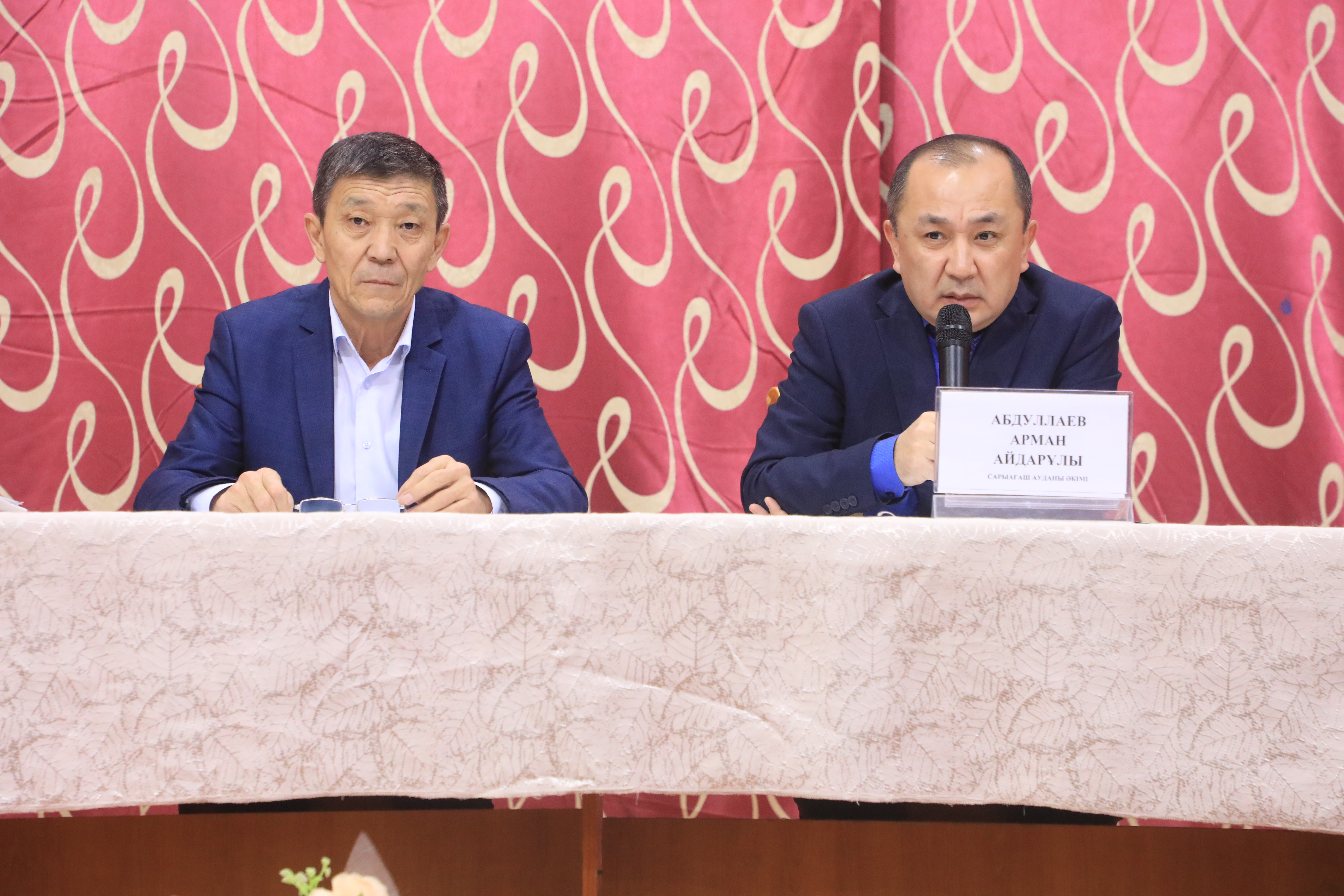 САРЫАГАШ: ВЫЕЗДНАЯ ВСТРЕЧА С ЖИТЕЛЯМИ