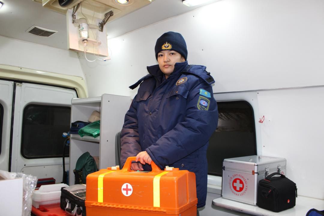 Когда каждая минута решает: история фельдшера Центра медицины катастроф Кадиши Укубасовой