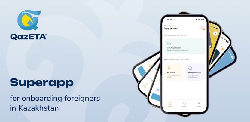 Цифровая платформа для иностранных граждан «QazETA»
