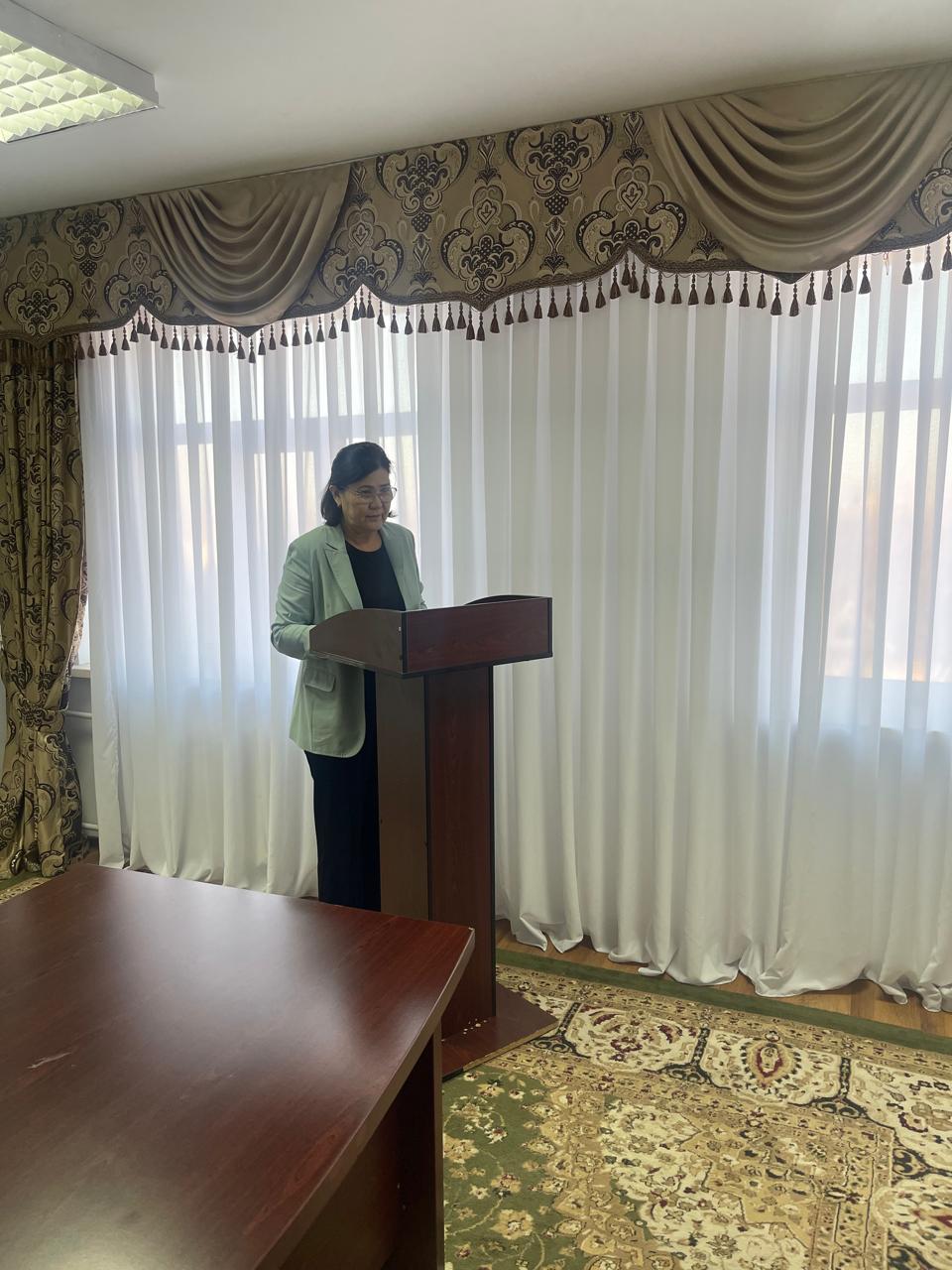 Құқықтық оқу және түсіндірме жұмыстары жүргізілді.