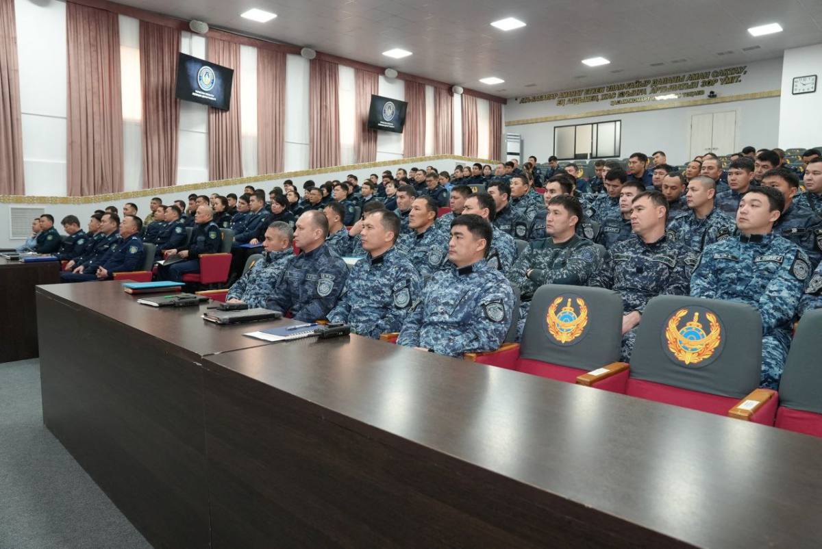 Түркістанда "Адал полицей" акциясы аясында ақпараттық іс-шара өтті