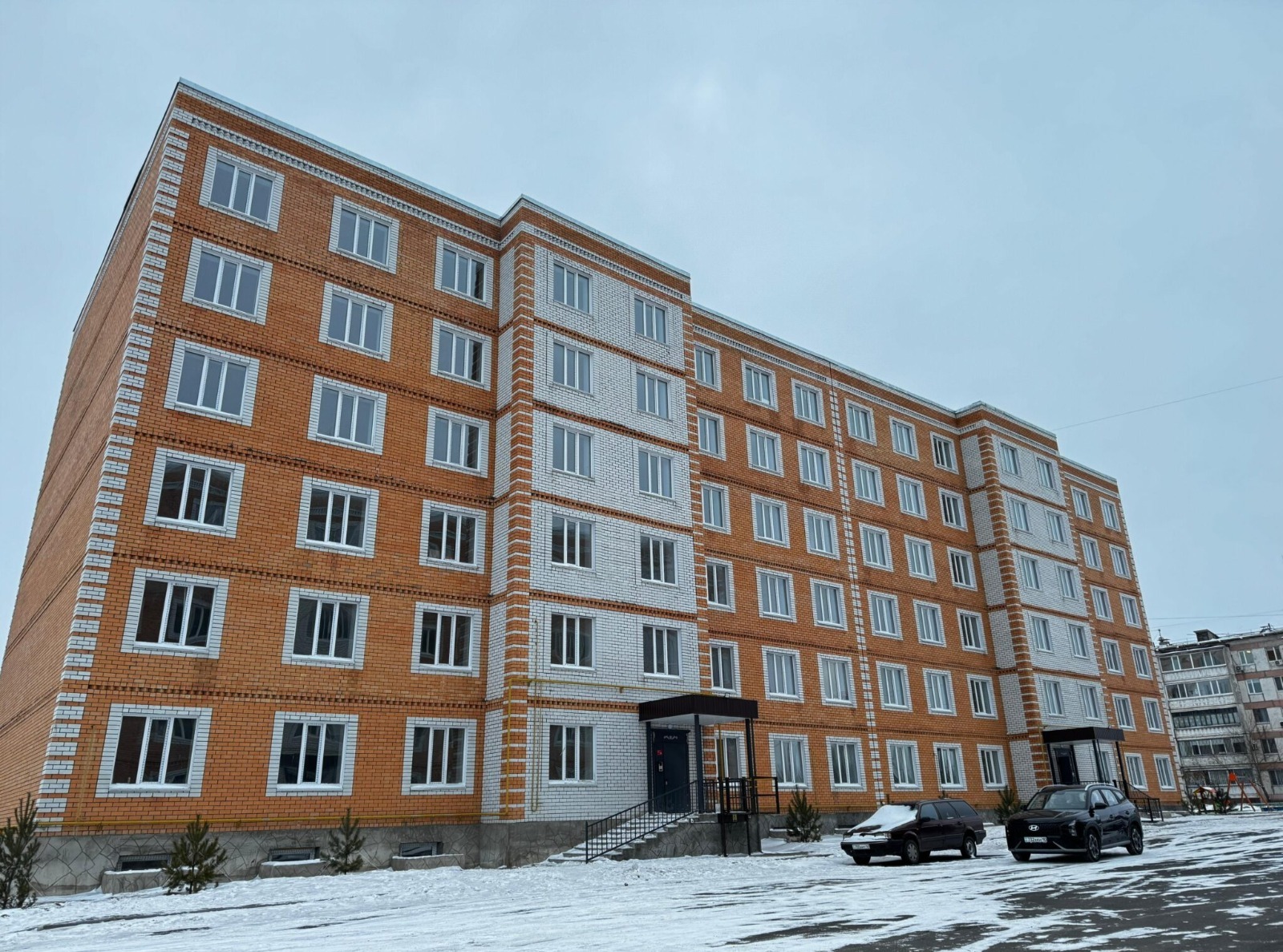 Рудный қаласында екі көппәтерлі тұрғын үй пайдалануға берілді