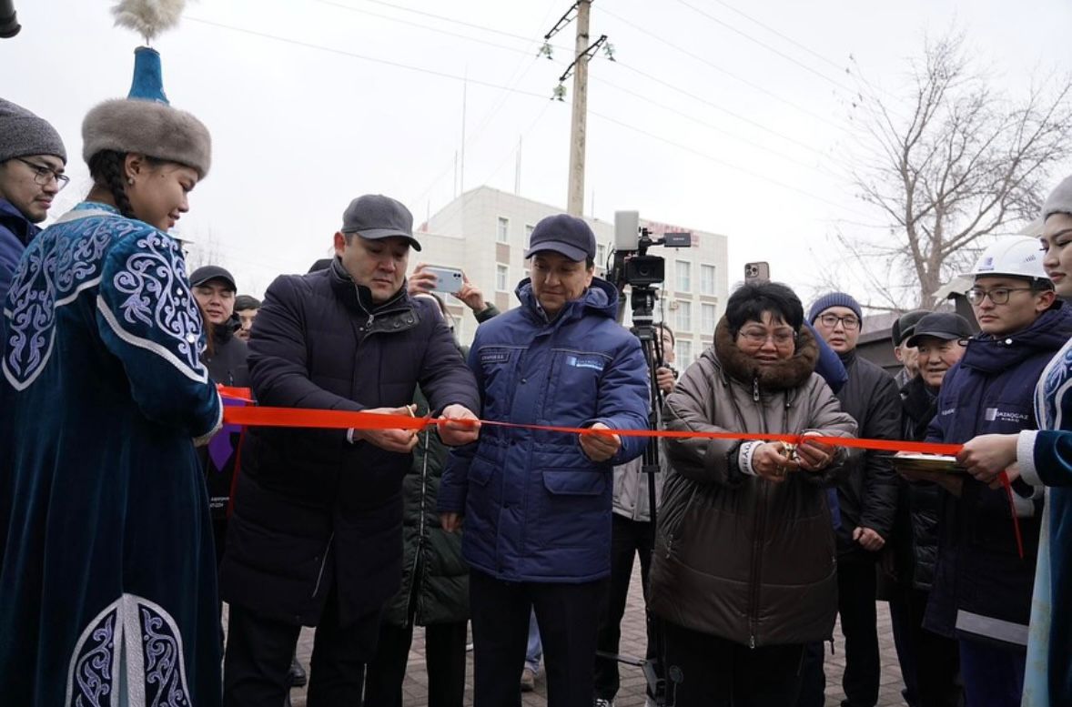 Астанада Байқоңыр ауданына тұңғыш рет газ берілді