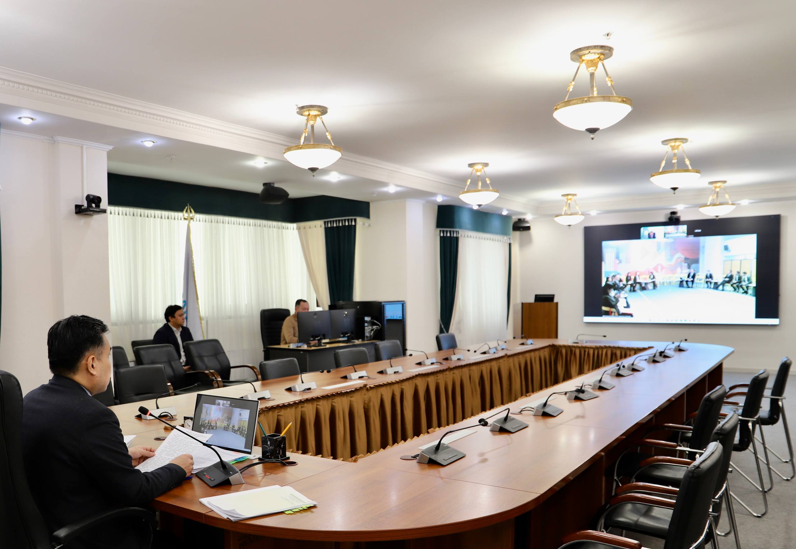 А. Ертаев обсудил с делегацией из Южной Кореи ход работы по вступлению Казахстана в EPS