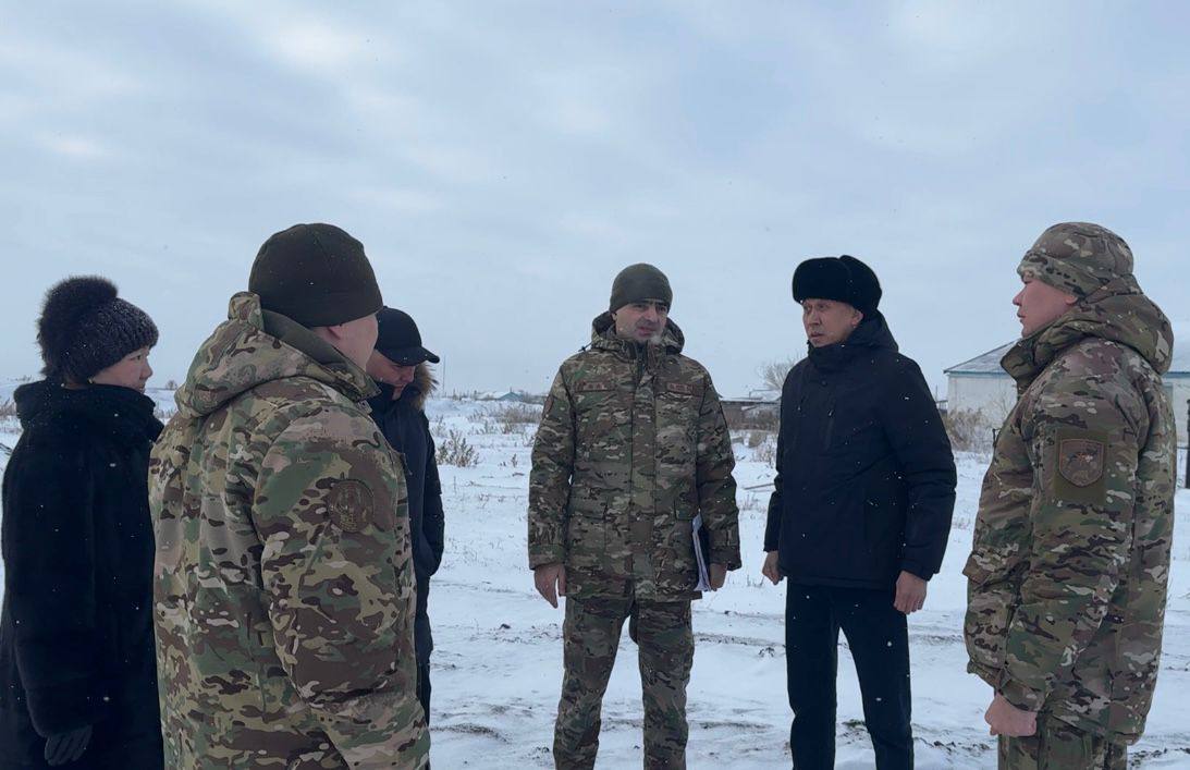 Жарқайың ауданына жұмыс сапарымен Қазақстан Республикасы Төтенше жағдайлар министрлігі Төтенше жағдайларды жою департаментінің Құтқару қызметтері мен құрамалары қызметін ұйымдастыру басқармасының бастығы, азаматтық қорғау полковнигі Ахриев Магомет Русланұлы келді.