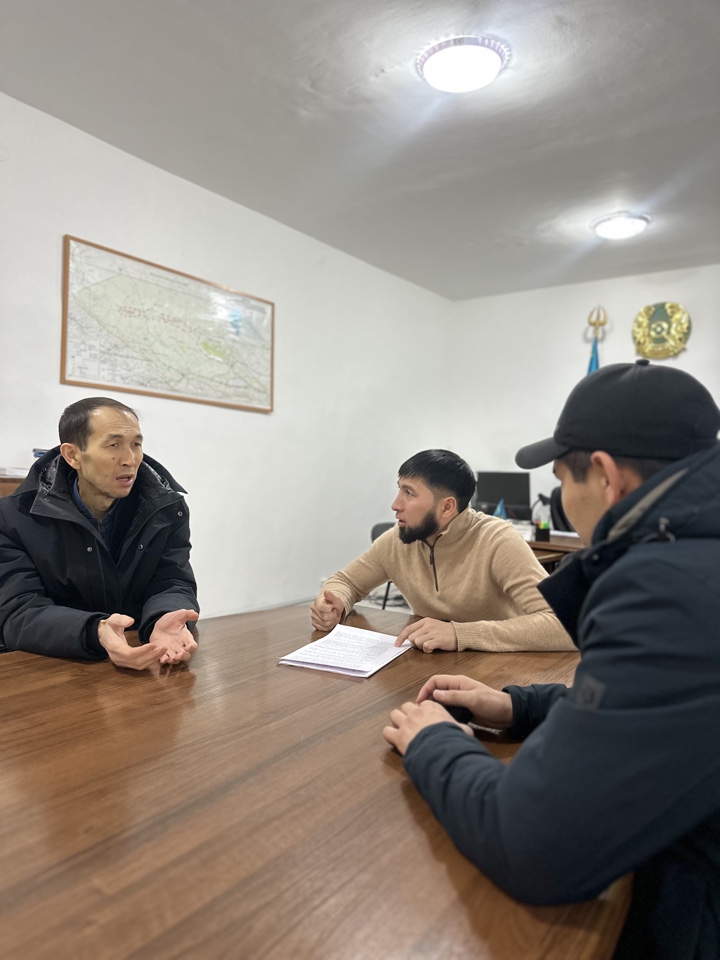 Специалисты Шу-Таласской бассейновой водной инспекции провели "День открытых дверей"