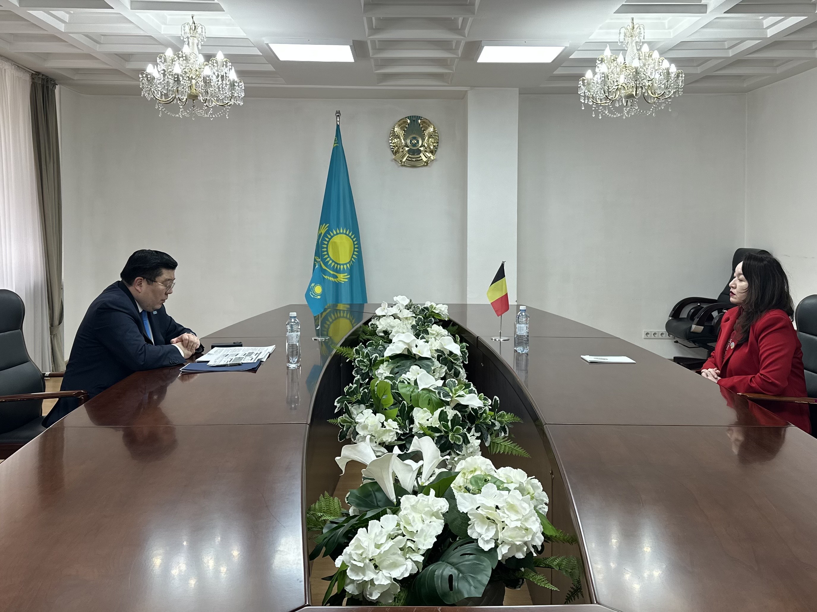 Алматыда Бельгиямен экономикалық ынтымақтастық талқыланды