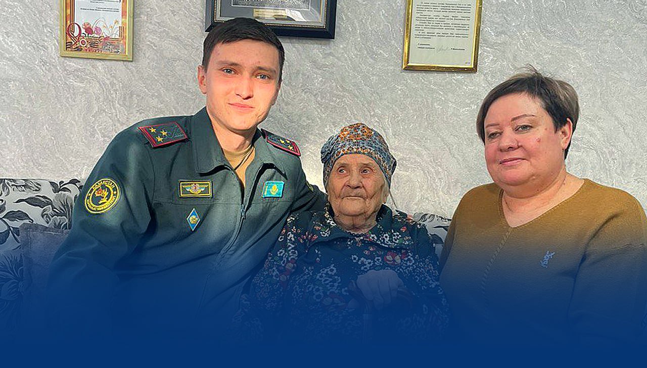 Фронтовой медсестре Анне Котовой исполнилось 102 года