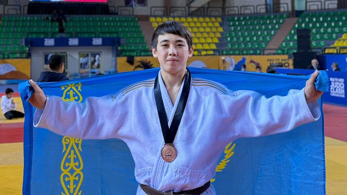 Юные карагандинские дзюдоисты стали призёрами международного турнира в Египте