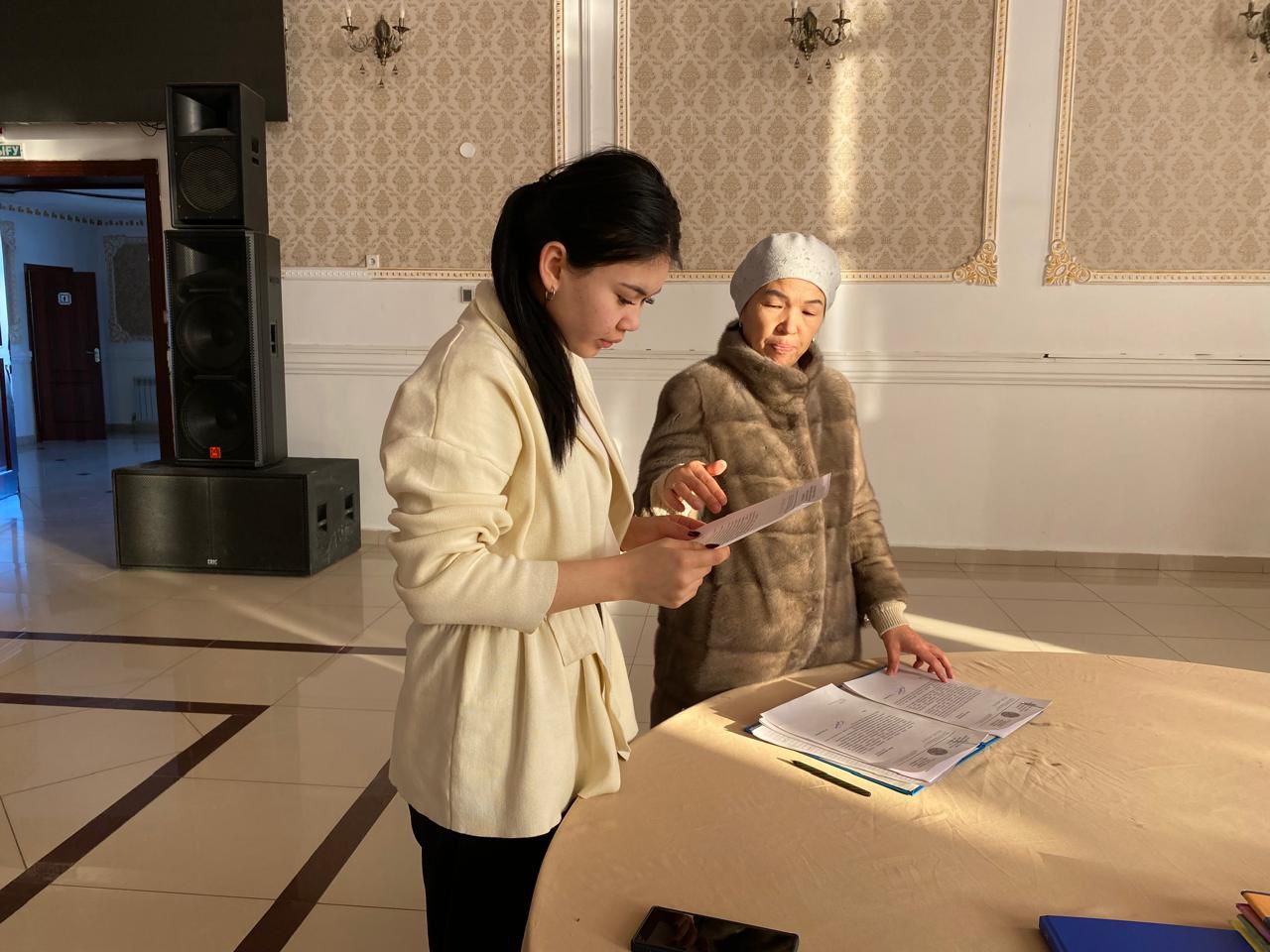 Ескерту қағаздары таратылды