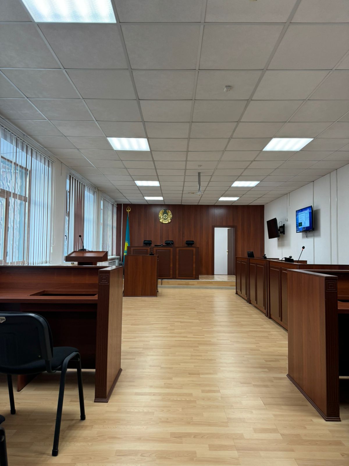 Сотрудники Департамента юстиции Акмолинской области приняли участие в судебном процессе по делу о коррупционном правонарушении.