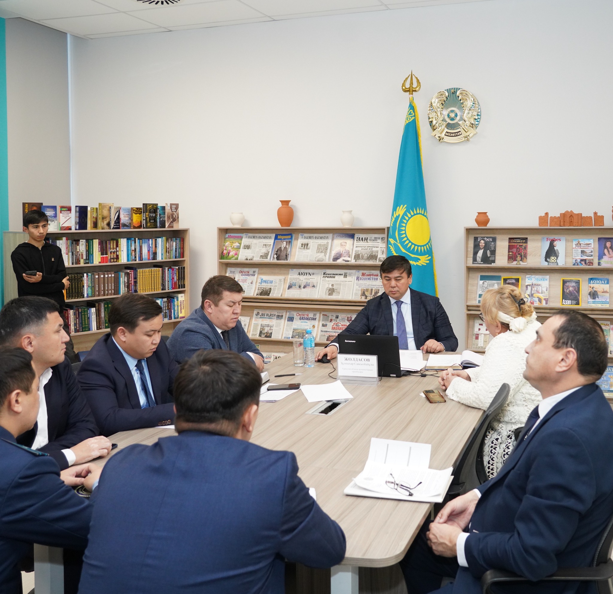 ТҮРКІСТАН ОБЛЫСЫ ӘКІМІНІҢ БІРІНШІ ОРЫНБАСАРЫ ЖЕКЕ ҚАБЫЛДАУ ӨТКІЗДІ