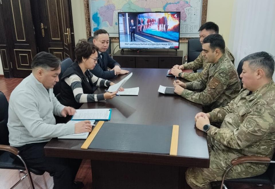 Су тасқынына дайындық мәселелері ТЖМ өкілдерімен талқыланды