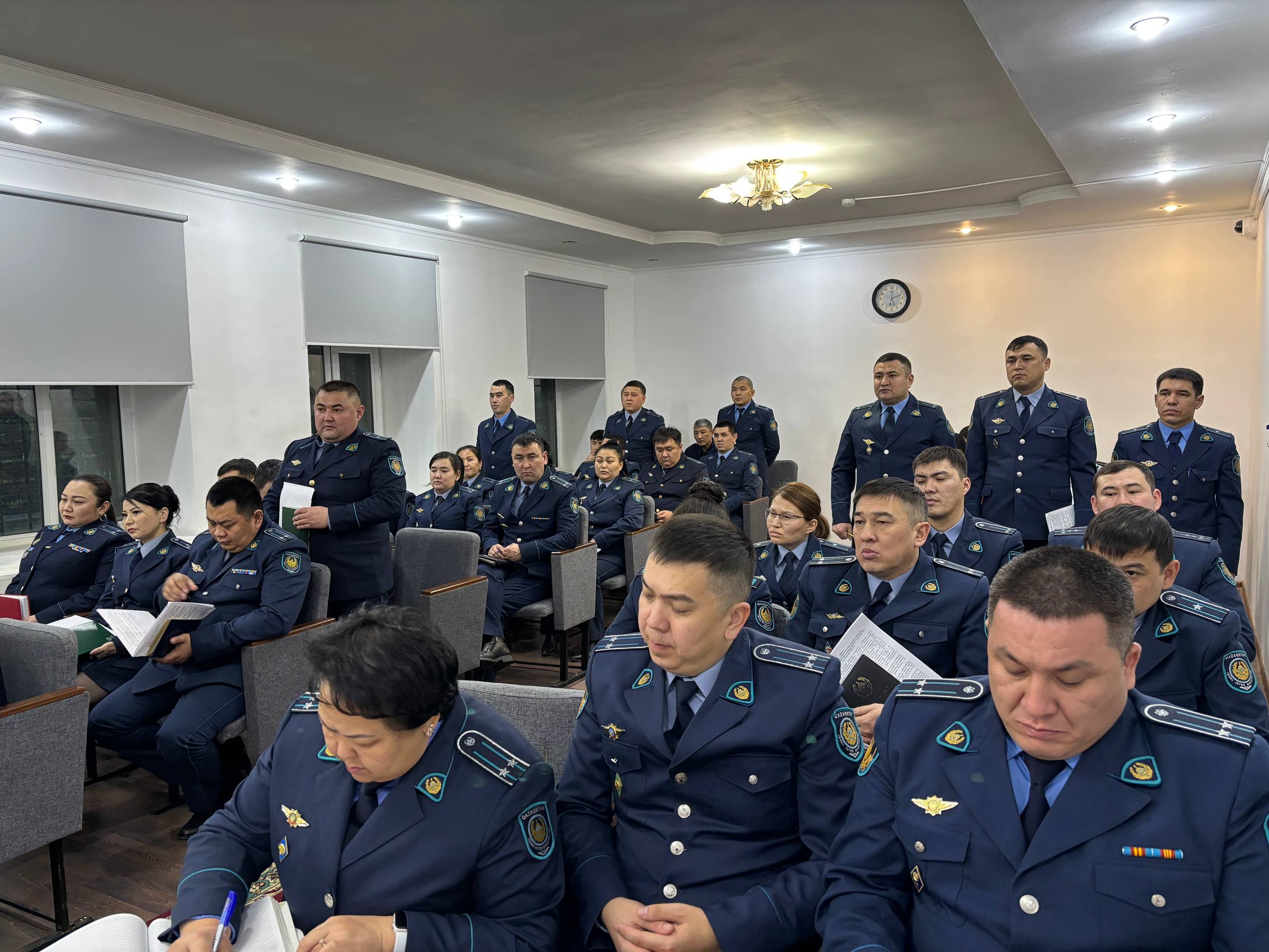 АСТАНА ҚАЛАСЫ БОЙЫНША ҚАЖ ДЕПАРТАМЕНТІНІҢ БАСТЫҒЫМЕН МЕКЕМЕЛЕРДЕ ҚОРЫТЫНДЫ ЖИЫН ӨТТІ