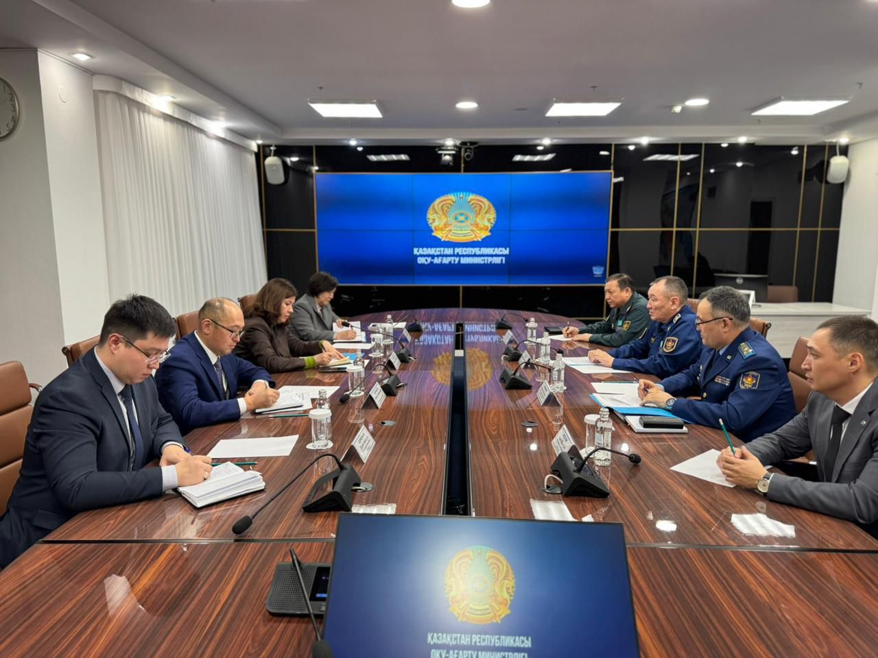 Министерство просвещения РК и Министерство обороны РК проведут совместные военные сборы для школьников