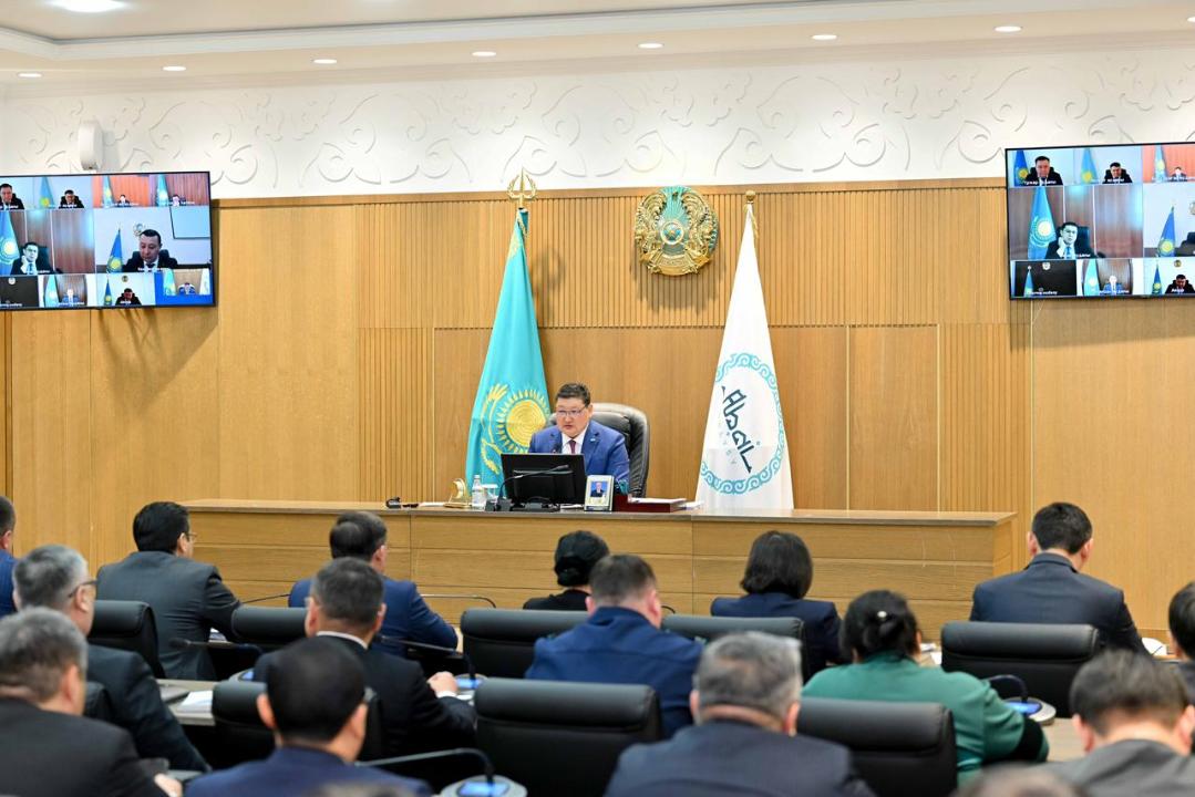 Состоялось заседание акимата области