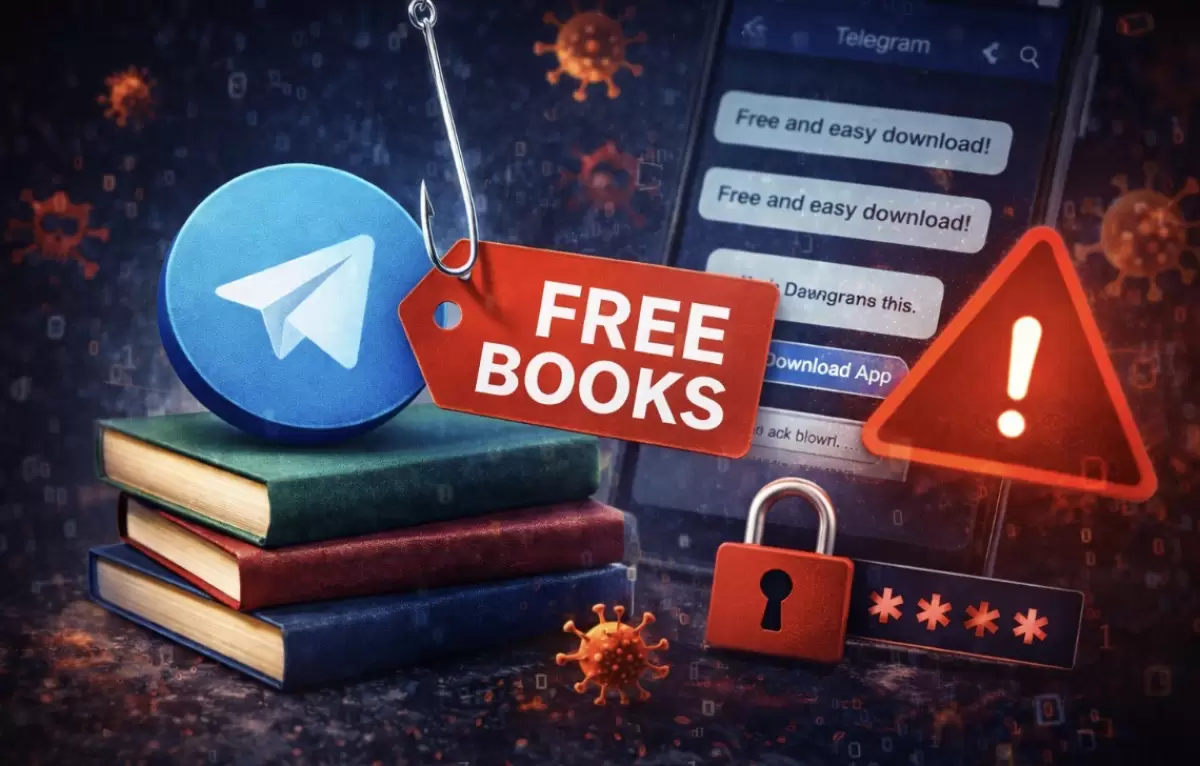 Telegram-дегі «Тегін кітаптар» вирус болып шығуы мүмкін