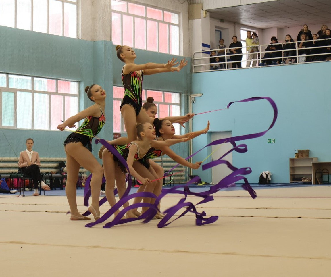 В Усть-Каменогорске проходит чемпионат Восточно-Казахстанской области по художественной гимнастике