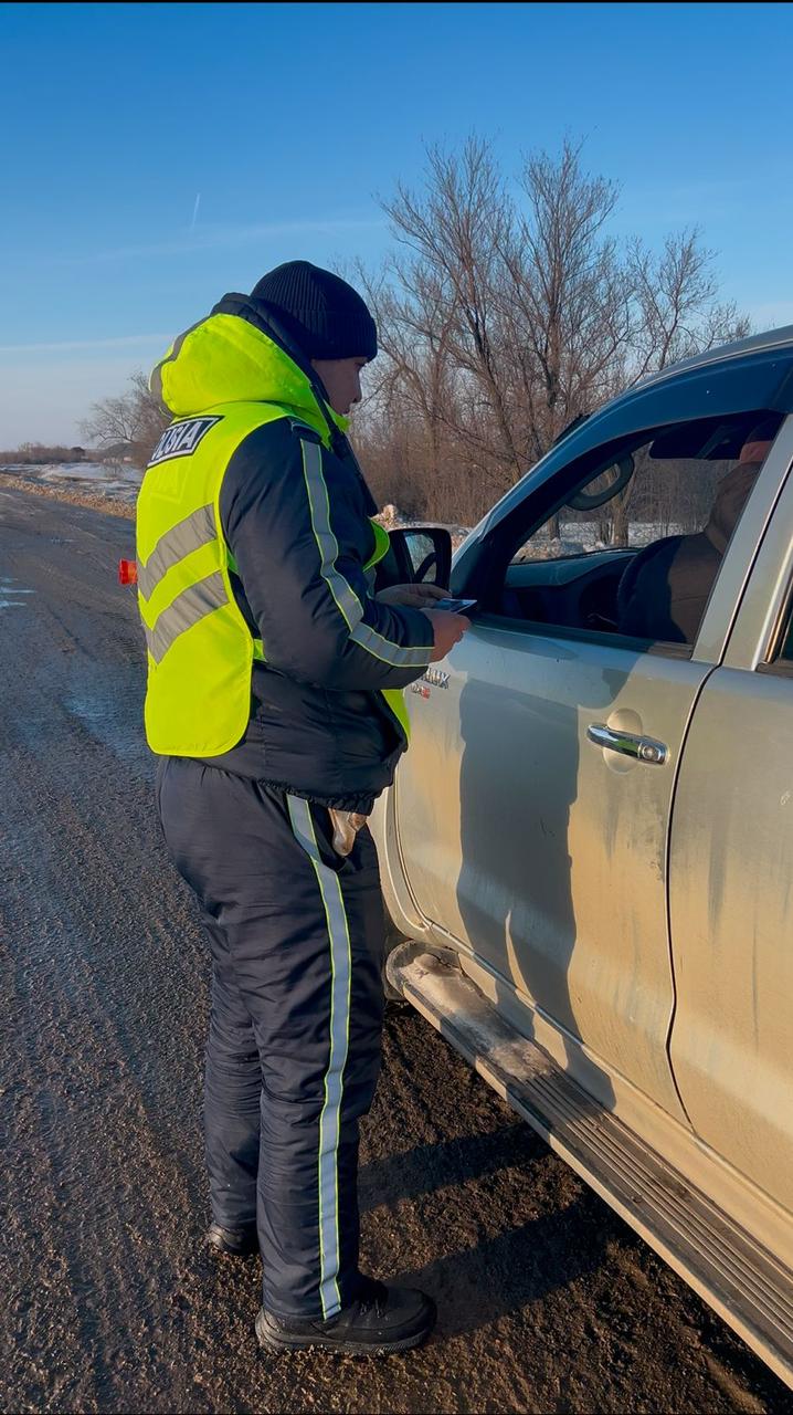 БҚО-да «Қауіпсіз жол» ЖПІШ аясында 1 800-ден астам жол қозғалысы ережелерін бұзу дерегі анықталды