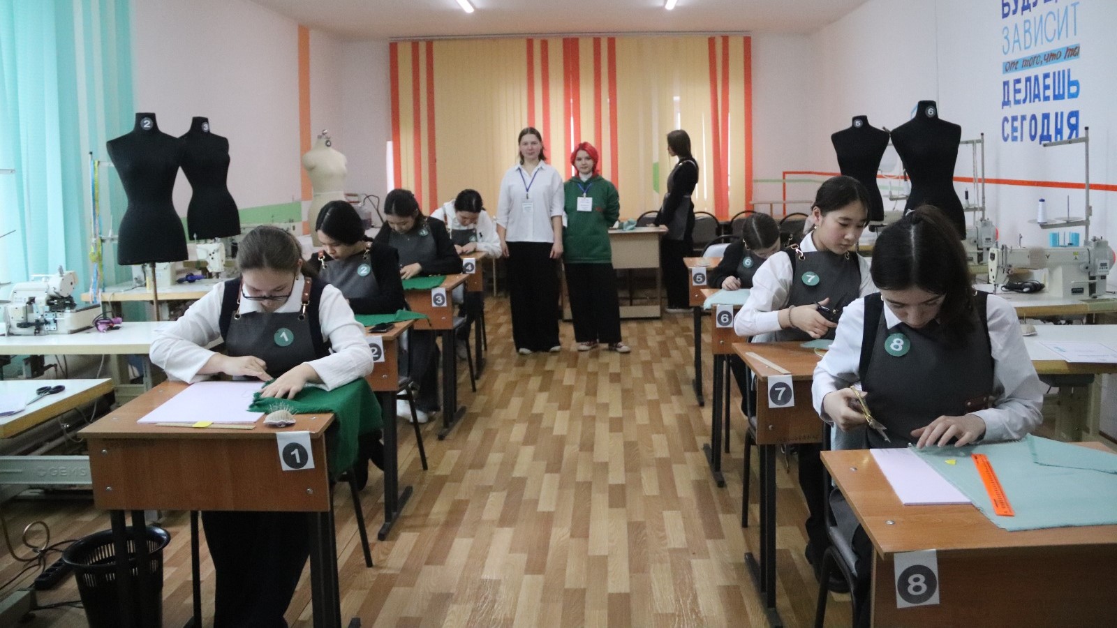 Школьники региона продемонстрировали мастерство на конкурсе «JuniorSkills»