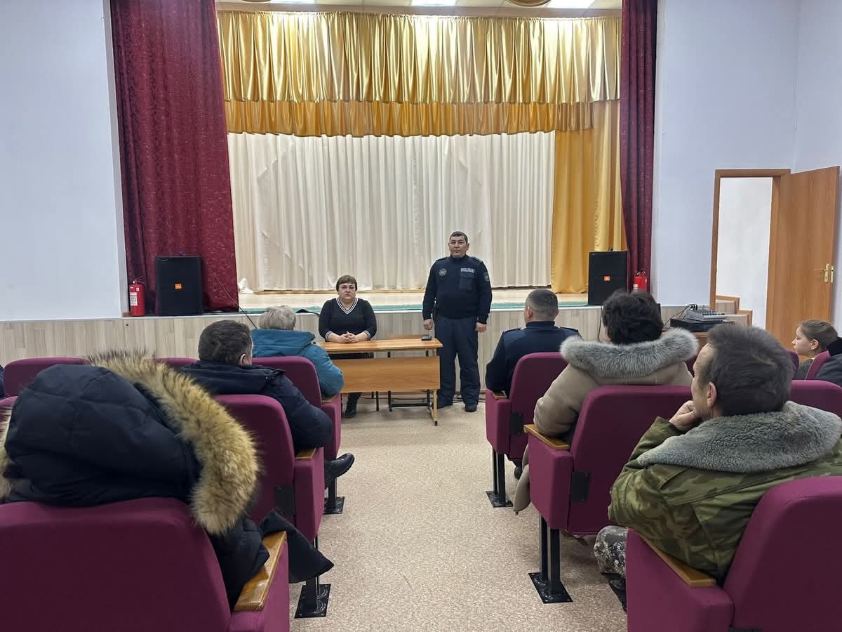 Қазақстан Республикасының «Құқық бұзушылықтардың алдын алу туралы» Заңының нормаларын түсіндіру бойынша Тоғызақ ауылдық округі әкімінің халықпен кездесуі