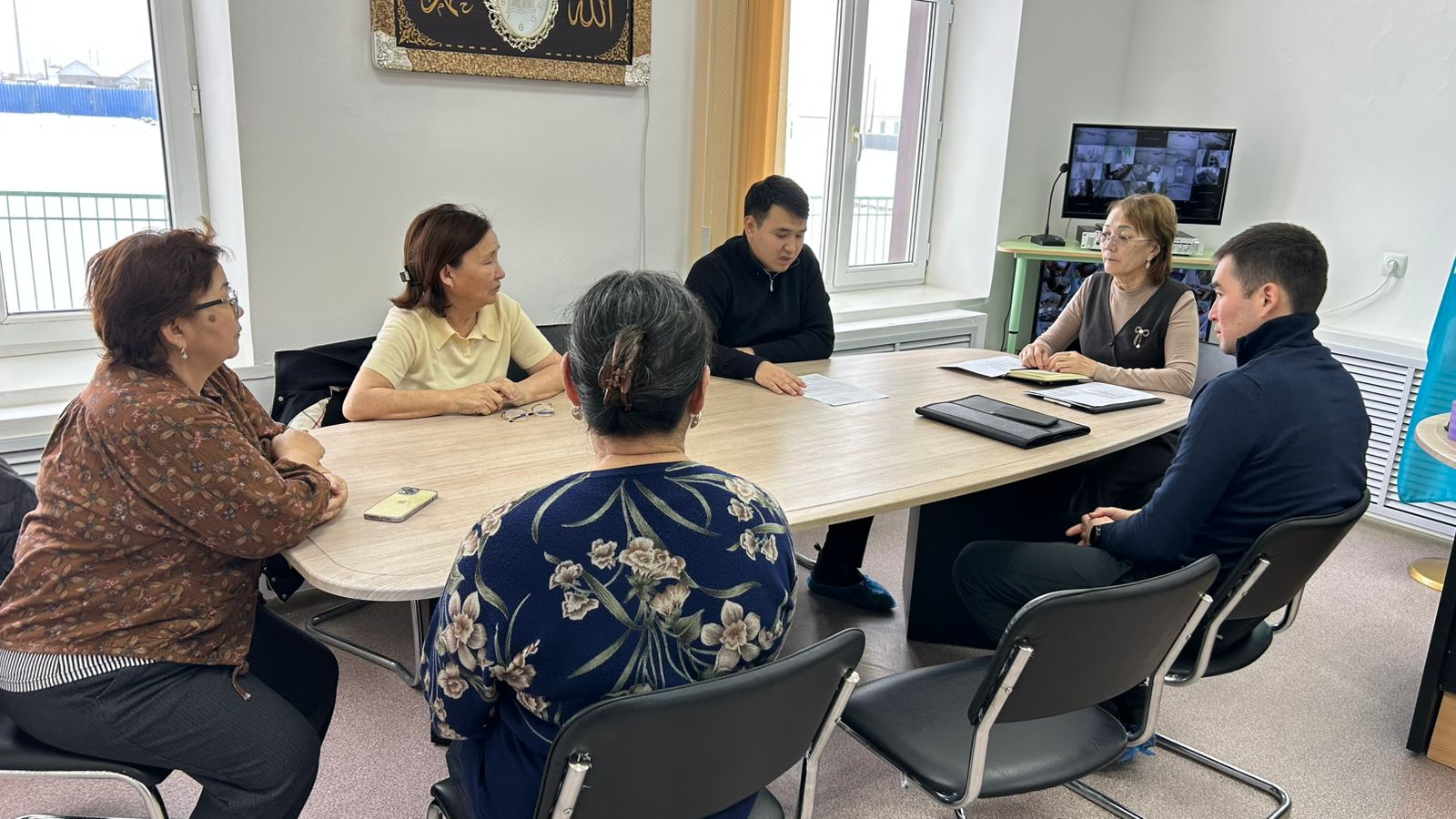 Проведена разъяснительная работа с работниками ясли-сада "Кулыншак"