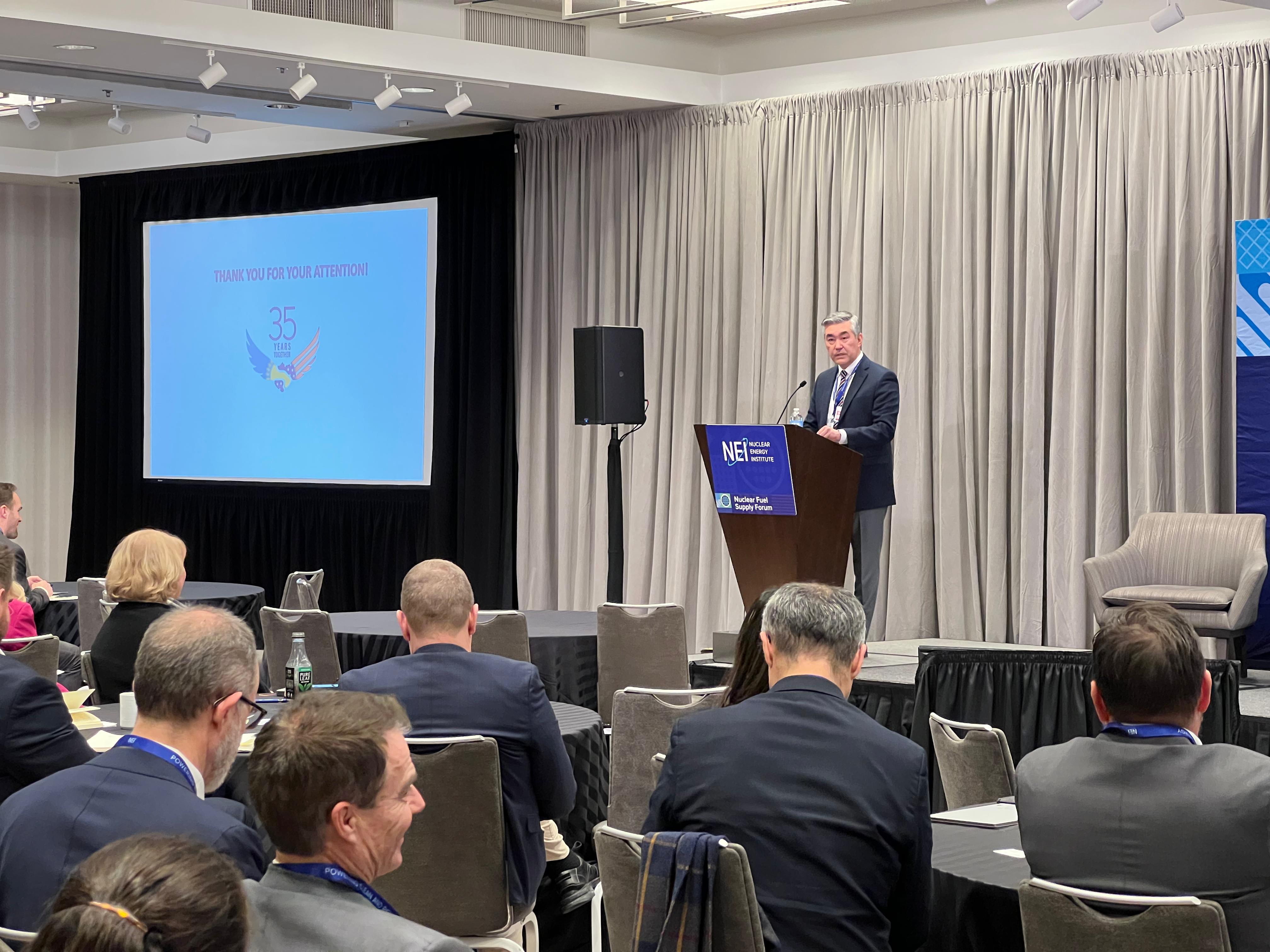 Вашингтонда АҚШ-пен ядролық энергетика саласындағы ынтымақтастық мәселелері талқыланды