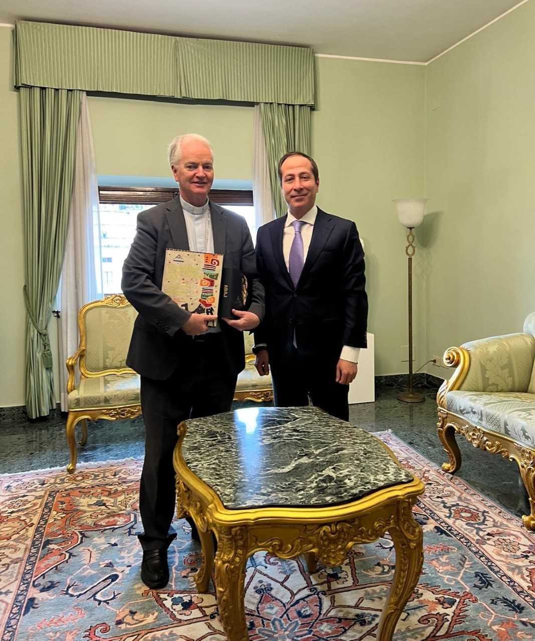 Рухани-мәдени әріптестік және дінаралық диалог: Мәдениет және білім жөніндегі Дикастериядағы кездесу