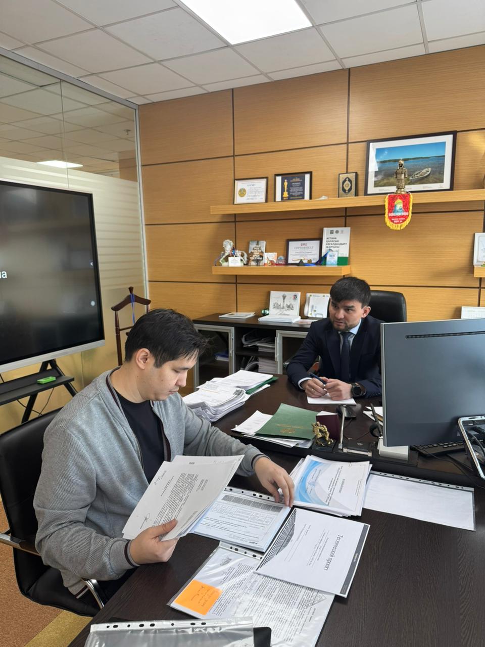 Заместитель руководителя Управления Аян Смагулов провел еженедельный прием граждан.