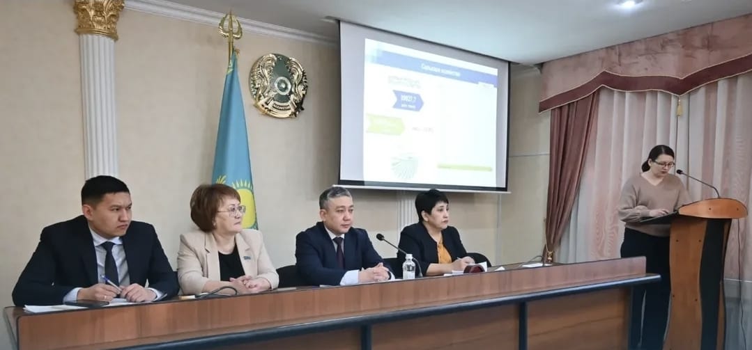 Приняла участие в заседании акимата Сандыктауского района под председательством акима района С. Құдабай.