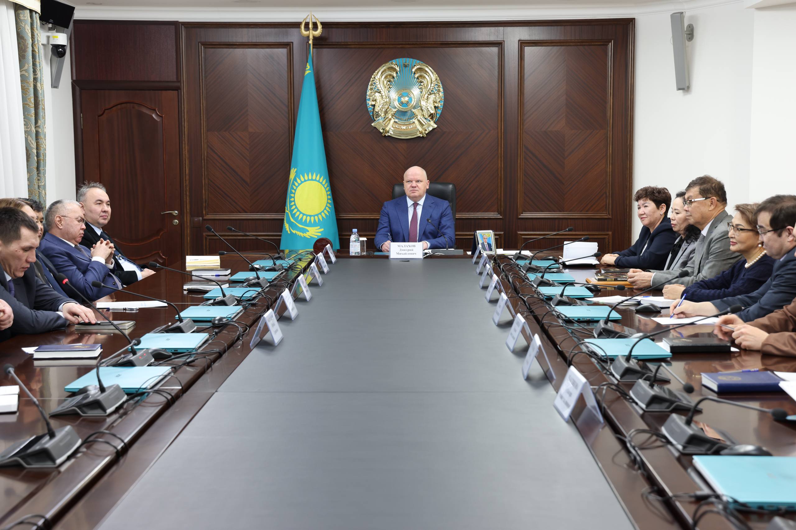 В Высшем Судебном Совете состоялось аппаратное совещание, посвящённое конституционным реформам и деятельности Конституционной комиссии