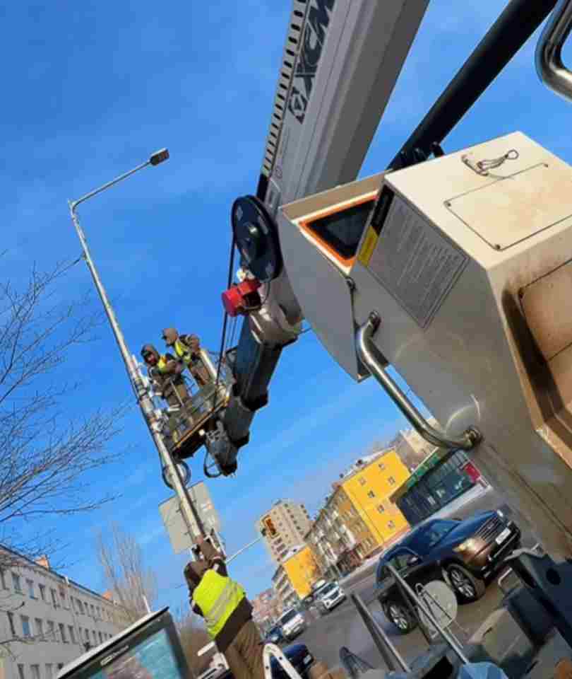 В районе Сарыарка продолжается установка камер видеонаблюдения