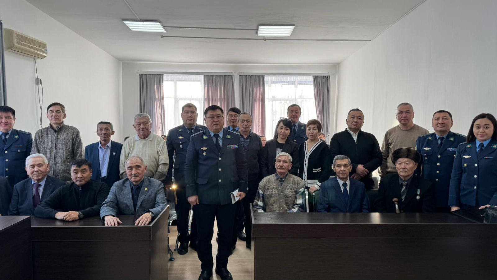 В Департаменте уголовно-исполнительной системы по Актюбинской области состоялась встреча ветеранов и молодых сотрудников