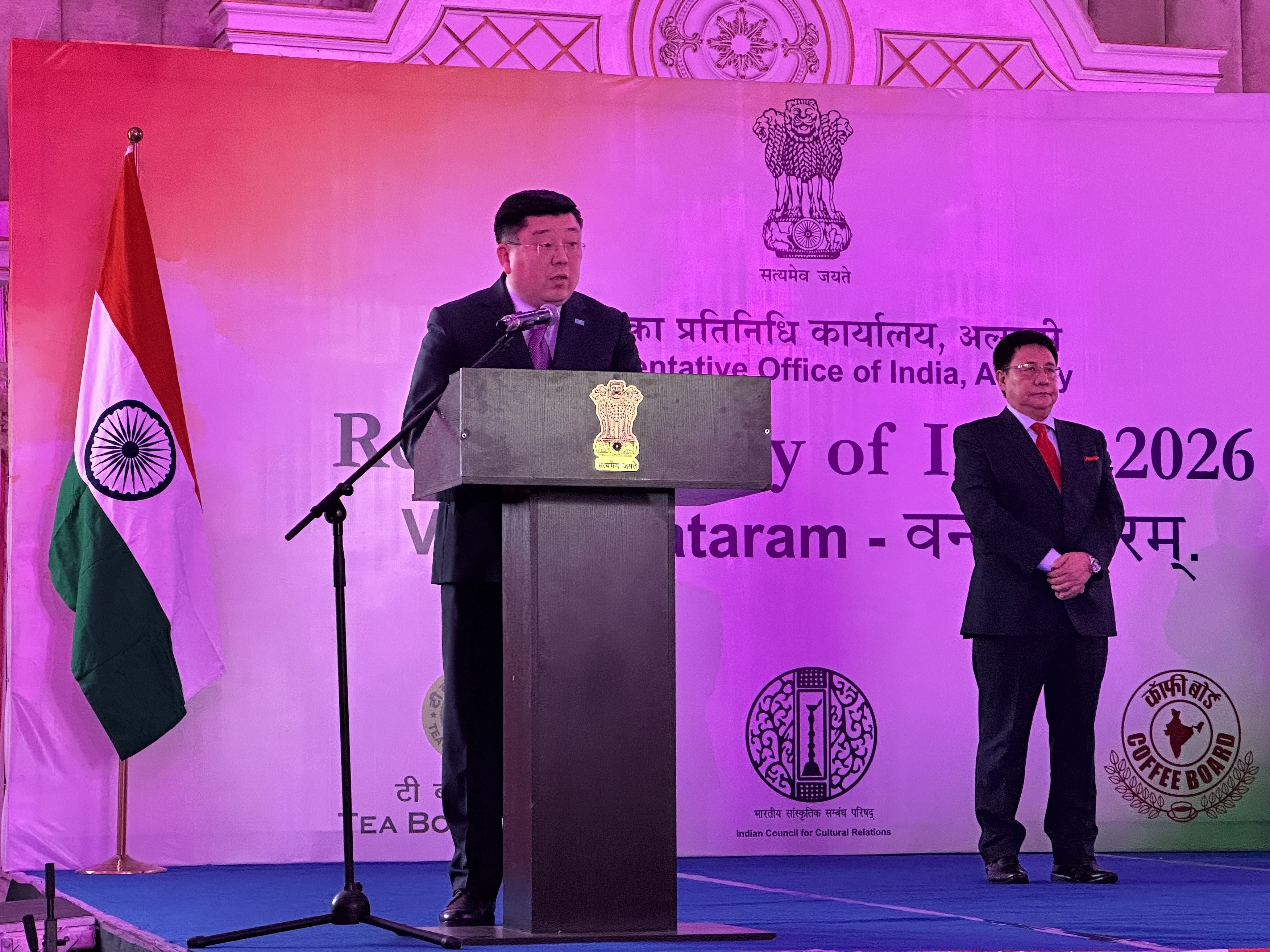 Үндістан Республикасының күніне орай қабылдау