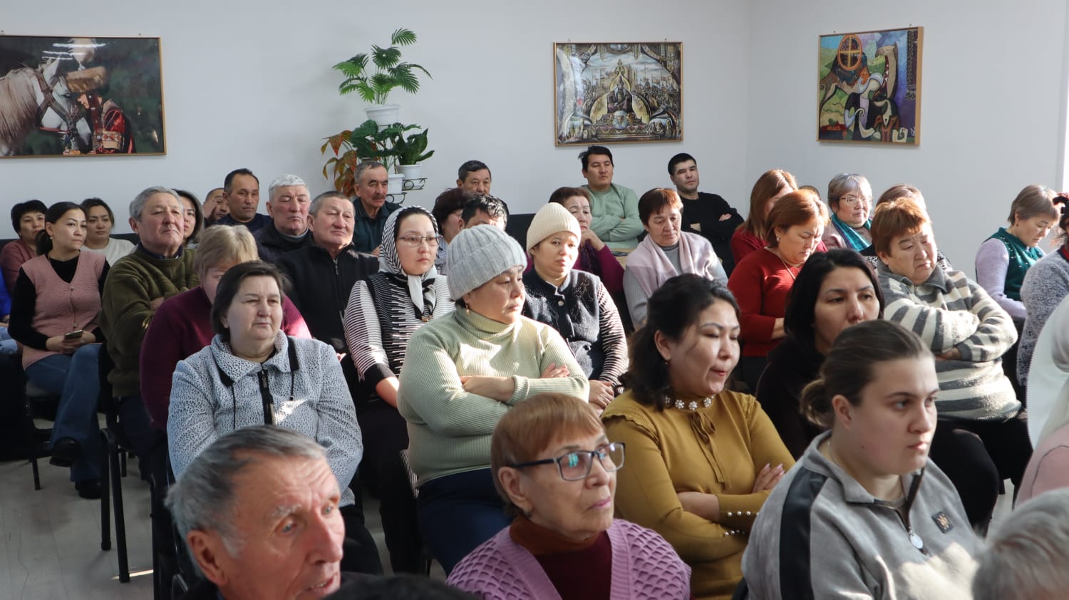 аудан әкімінің есептік кездесуі