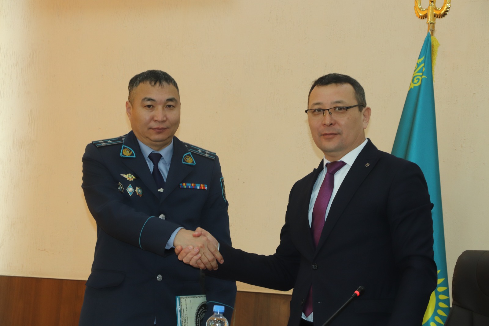 В Кокпектинский отдел полиции назначен новый руководитель.