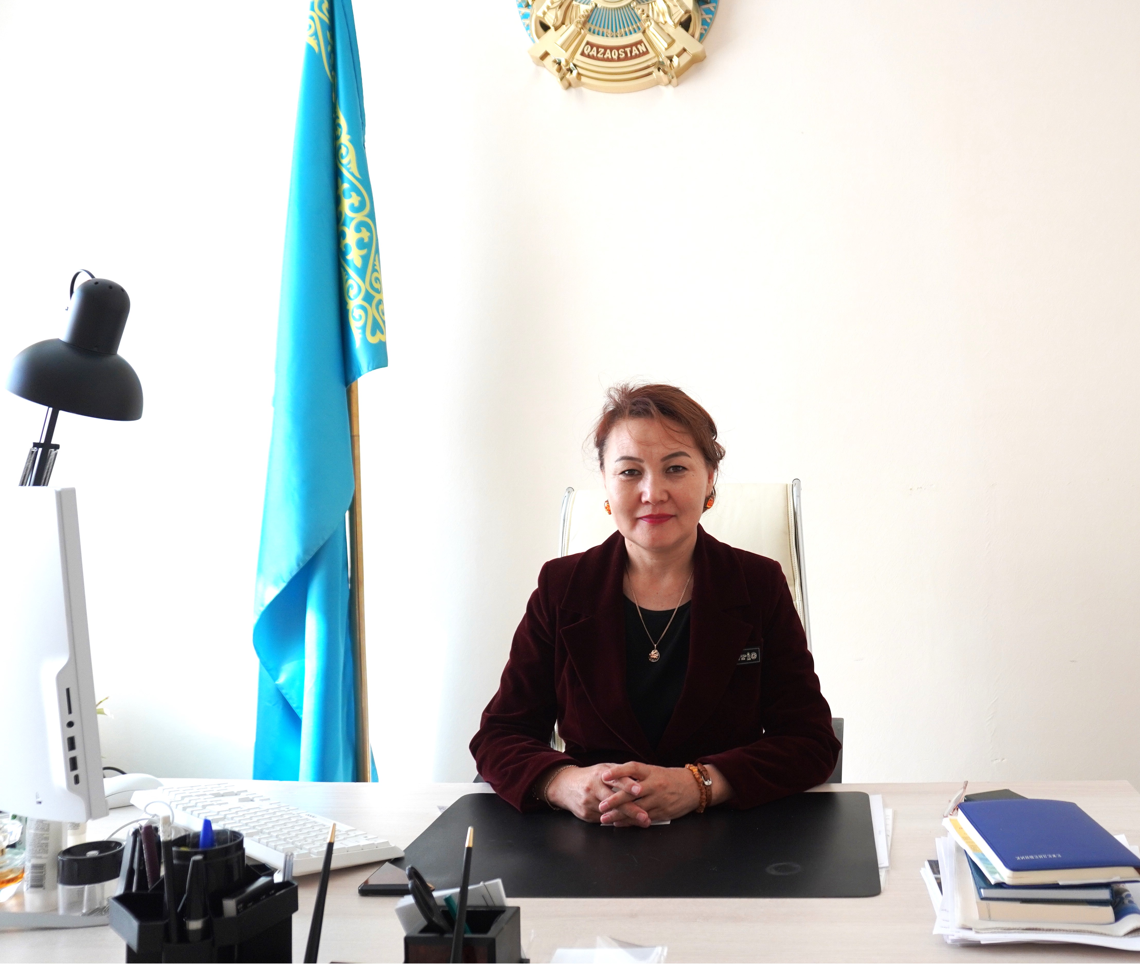 Қалалық мәдениет және спорт бөлімінің басшысы К. А. Оразбаевамен сұхбат