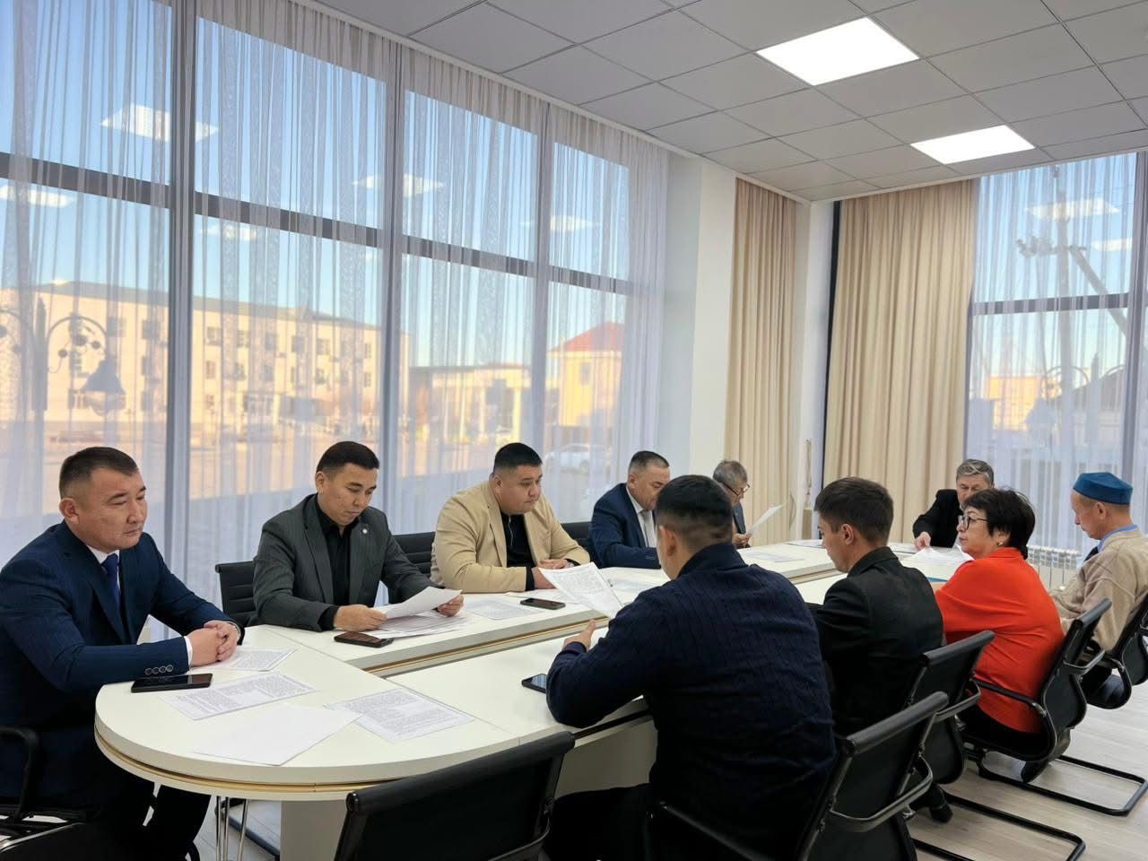 АУДАНДЫҚ ҚОҒАМДЫҚ КЕҢЕС ОТЫРЫСЫ