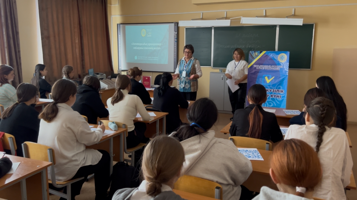 Проведен диктант на тему: «Инклюзивные выборы — равные возможности», среди учащихся 8-11 классов в Таврической средней школы