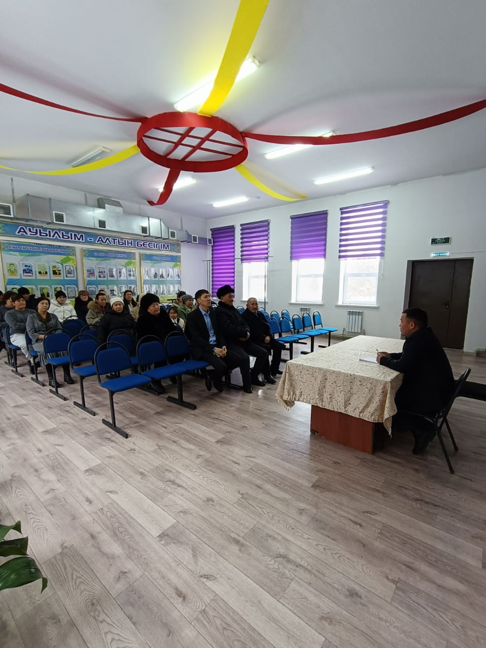 Көгершін ауылдық округінің әкімі Қартанбаев Ғабит Жунісбекұлының  халықпен кездесуі.