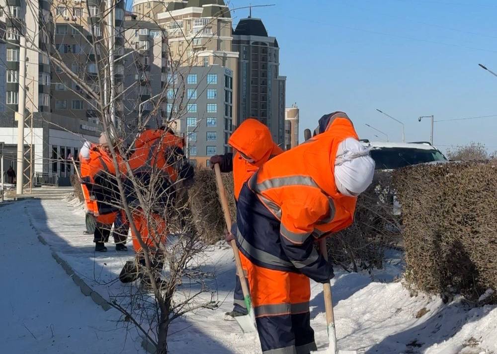 Ақтау қаласында қысқы кезеңге байланысты коммуналдық қызметтердің жұмысы күшейтілді.