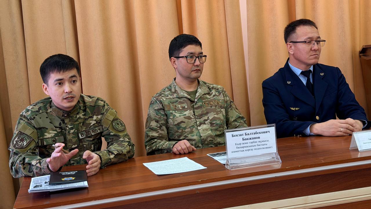 Тараз қаласында студенттермен түсіндіру кездесуі өтті