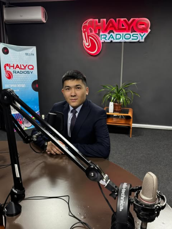 «Halyq radiosy» эфирінде