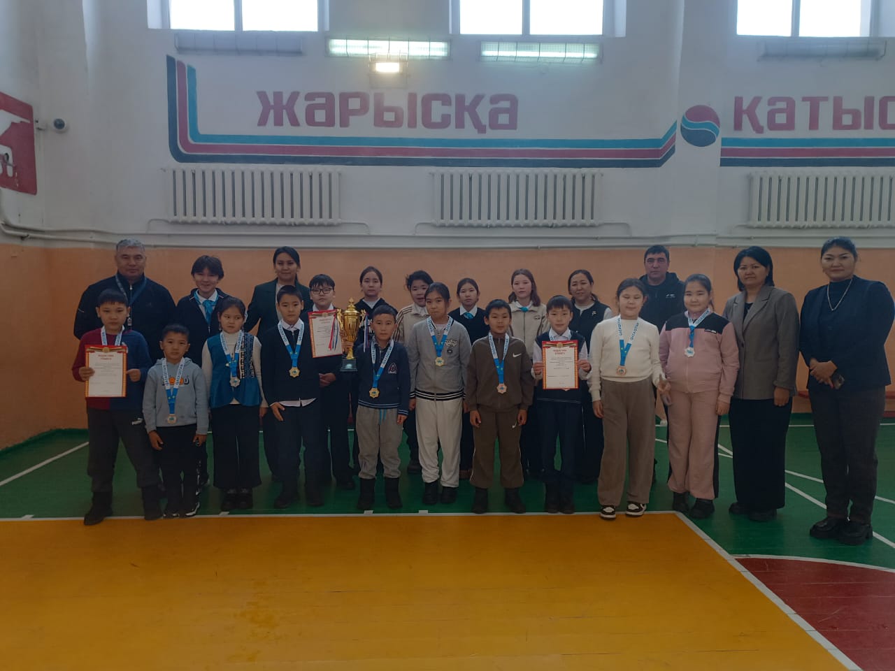 Балпық ауылдық округінде жасөспірімдер арасында асық ату және бестас ұлттық ойындарынан жарыс өтті