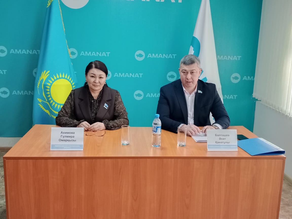 Аршалы кентінің сайлаушыларымен кездесу